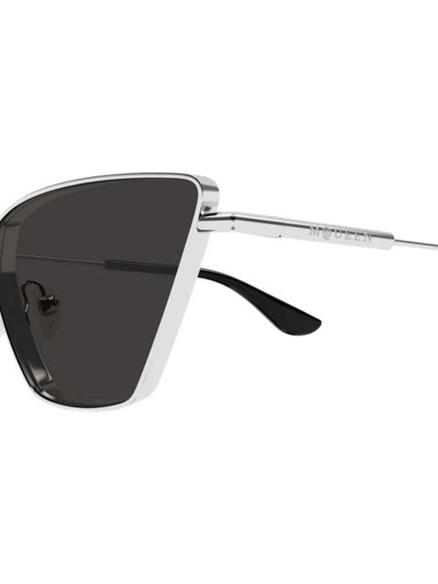 Alexander McQueen cat-eye frame sunglasses - Silver