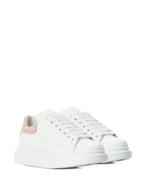 Alexander McQueen suede detail sneakers - White
