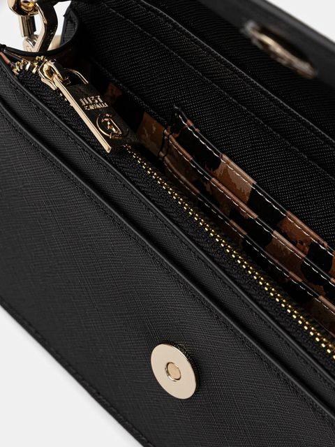 Just Cavalli kopertówka kolor czarny 79RA5PB2 ZS766