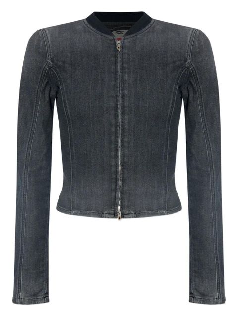 Diesel De-Gary-D zip-front jacket - Black - zdjęcie produktu nr 1