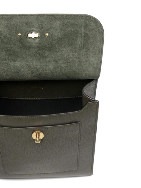 Mulberry small Antony leather satchel bag - Green