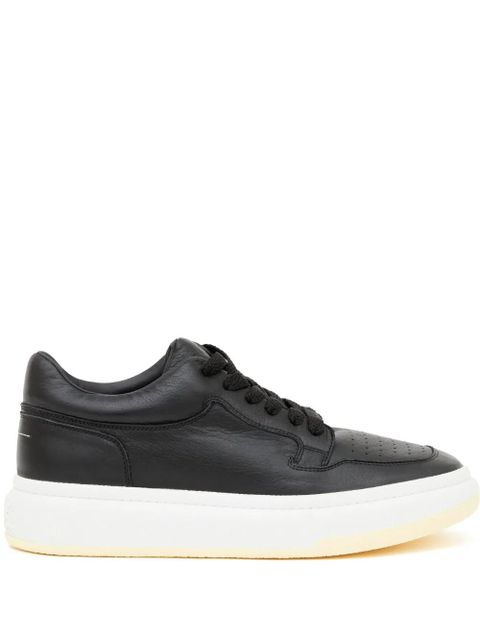 MM6 Maison Margiela Basketball low-top sneakers - Black - zdjęcie produktu nr 1
