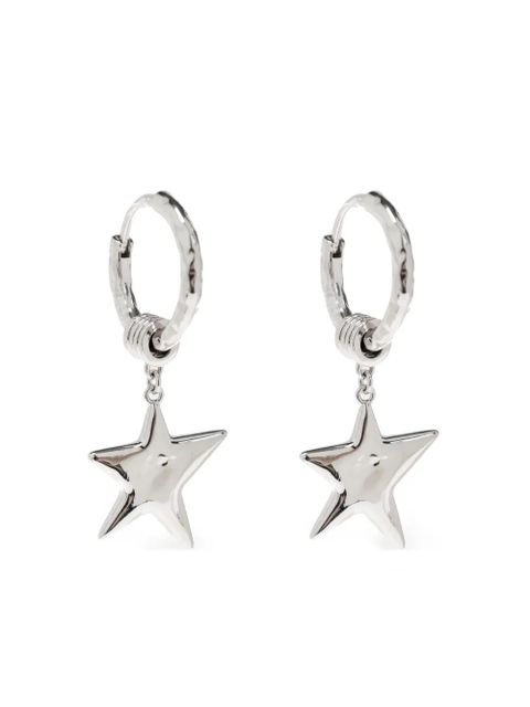 Zadig&Voltaire star-charm hoop earrings - Silver - zdjęcie produktu nr 1