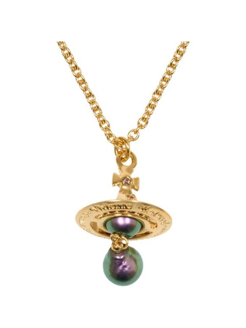 Vivienne Westwood Aleksa orb necklace - Gold - zdjęcie produktu nr 2