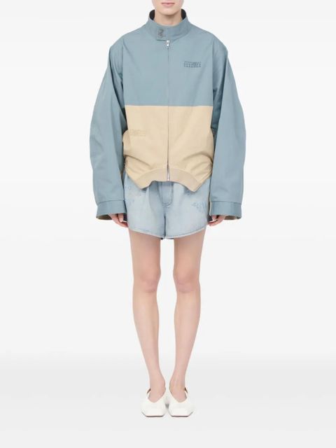 MM6 Maison Margiela colourblock jacket - Blue
