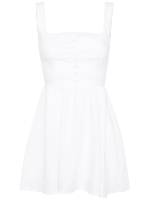 Reformation Sheri linen dress - White - zdjęcie produktu nr 1