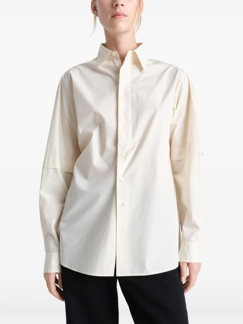 LEMAIRE Shirt With Slits shirt - Neutrals