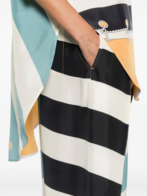 LOEWE striped palazzo pants - Neutrals