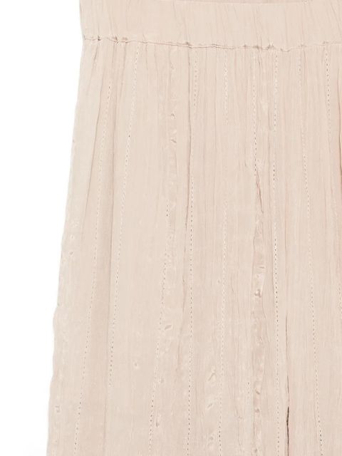 Alysi embroidered trousers - Neutrals