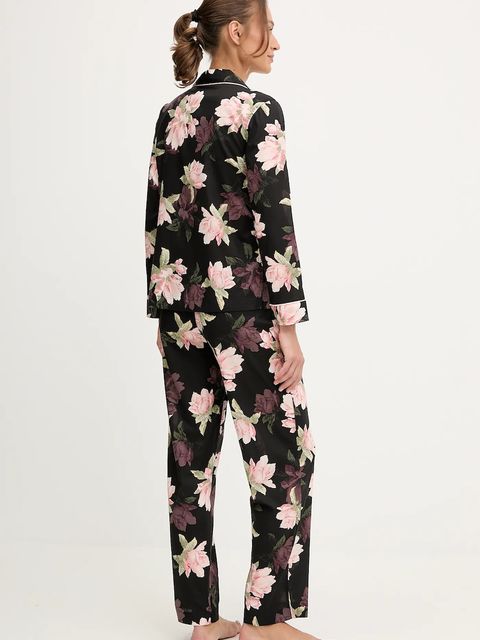 Lauren Ralph Lauren piżama damska kolor czarny ILN92438