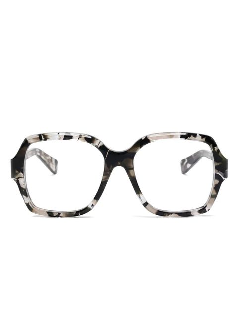 Chloé Eyewear square-frame glasses - Grey - zdjęcie produktu nr 1