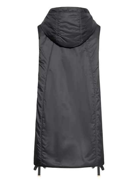 Max Mara hooded drawstring gilet - Black - zdjęcie produktu nr 2
