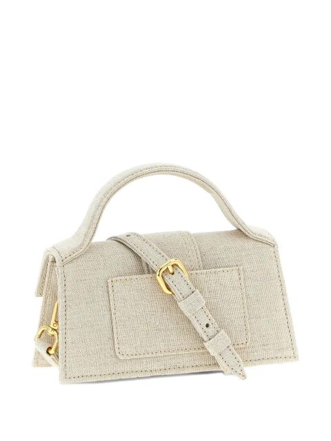 Jacquemus Le Bambino logo-lettering cross body bag - Neutrals - zdjęcie produktu nr 2