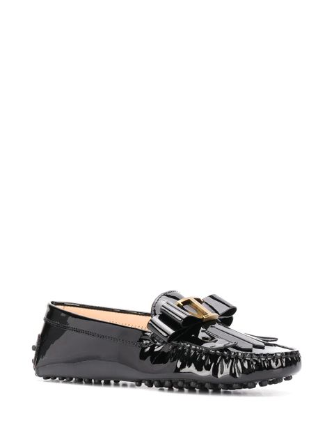 Tod's Gommino fringe loafers - Black