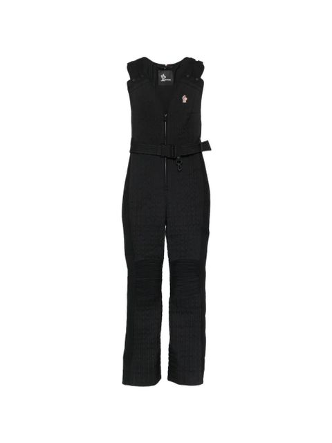Moncler Grenoble quilted belted jumpsuit - Black - zdjęcie produktu nr 1