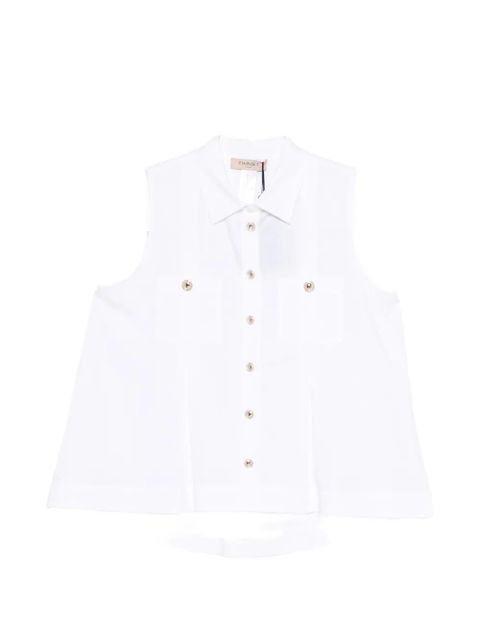 TWINSET chest-pocket shirt - White - zdjęcie produktu nr 1