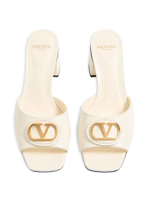 Valentino Garavani 60mm VLogo Signature sandals - White