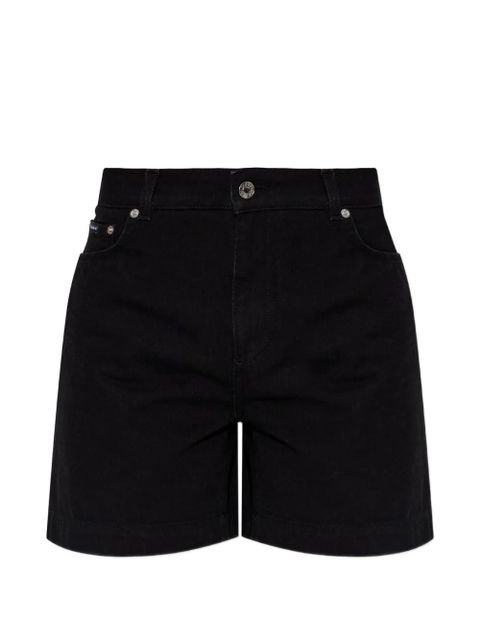 Dolce & Gabbana logo-plaque shorts - Black - zdjęcie produktu nr 1