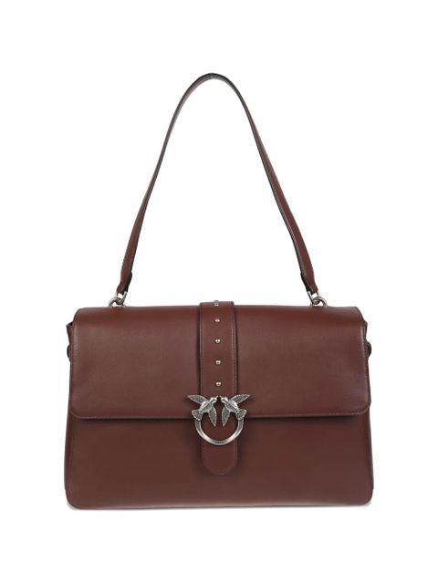 PINKO leather shoulder bag - Brown - zdjęcie produktu nr 1