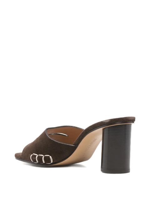 JW Anderson stitch-detail sandals - Brown