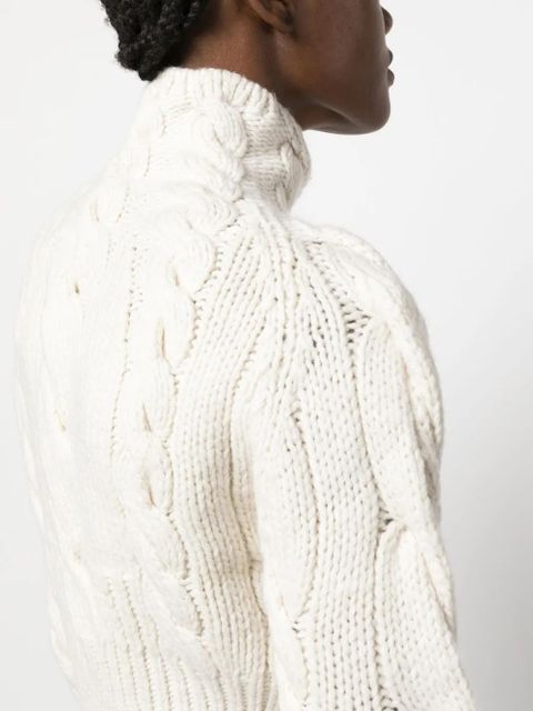 ZIMMERMANN Luminosity wool jumper - White