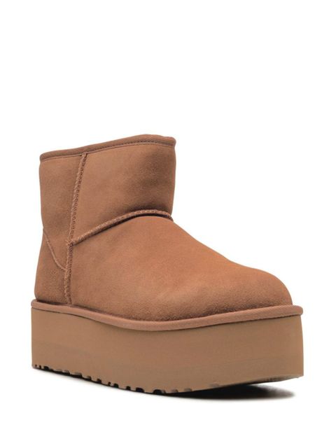 UGG Classic Mini Platform "Chestnut" boots - Brown - zdjęcie produktu nr 2
