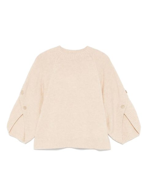 Max Mara crew-neck sweater - Neutrals - zdjęcie produktu nr 1