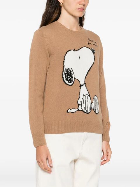 MC2 Saint Barth Snoopy Graphic sweater - Brown