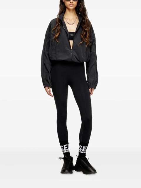 Diesel Meredith-Utlt seam-detail leggings - Black