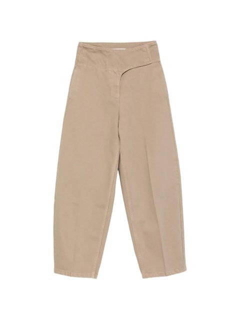 AMI Paris wrapped belted trousers - Neutrals - zdjęcie produktu nr 1