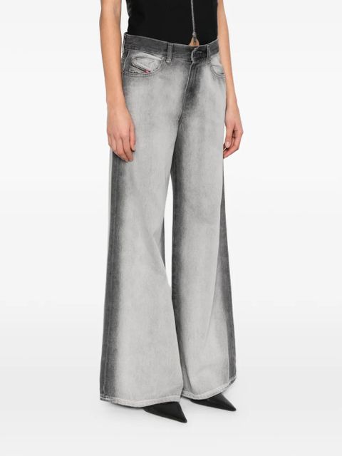 Diesel 1978 D-Akemi-Fsi wide-leg jeans - Grey