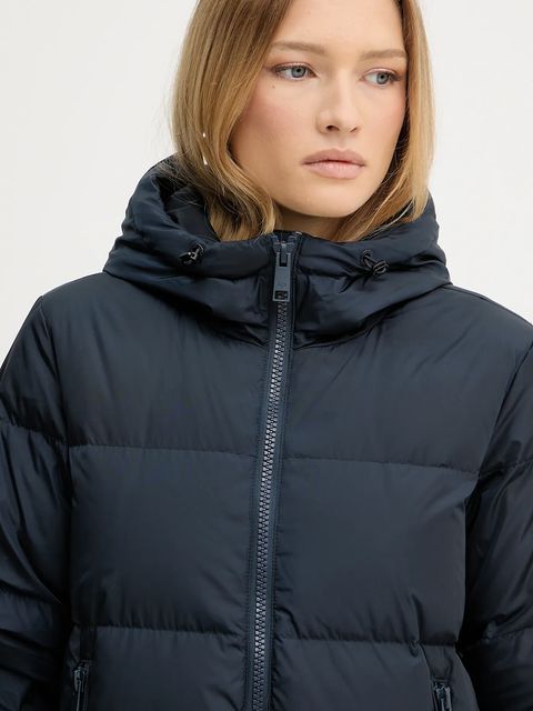 Armani Exchange kurtka puchowa kolor granatowy przejściowa XW000251 AF12286