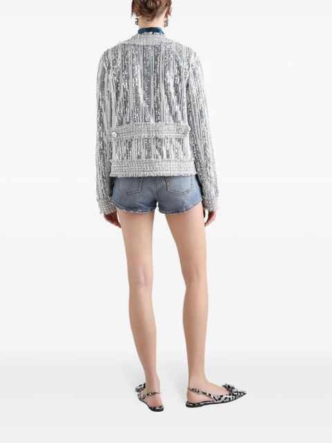 Dolce & Gabbana sequinned jacket - Silver - zdjęcie produktu nr 2