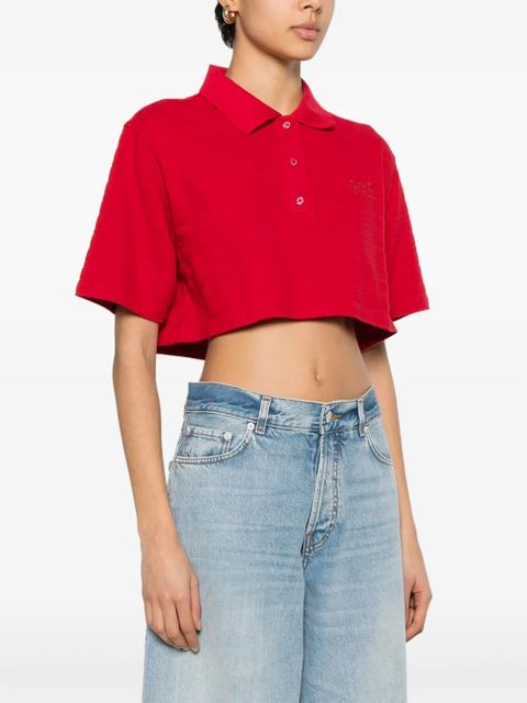 Golden Goose Golden Club-embroidered polo top - zdjęcie produktu nr 2