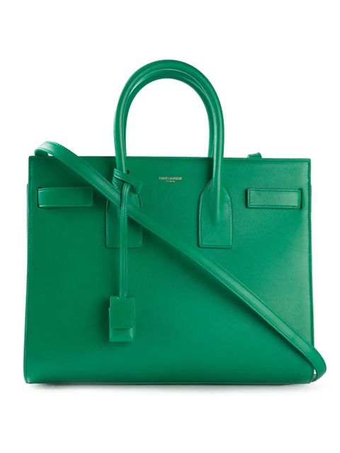 Saint Laurent small 'Sac de Jour' tote - Green - zdjęcie produktu nr 1