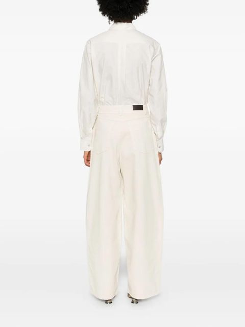 LEMAIRE utility-pocket jeans - Neutrals