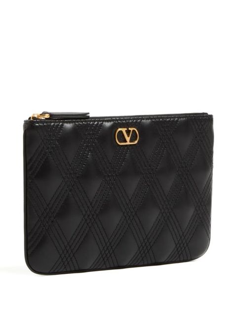 Valentino Garavani Quiltie 67 clutch bag - Black