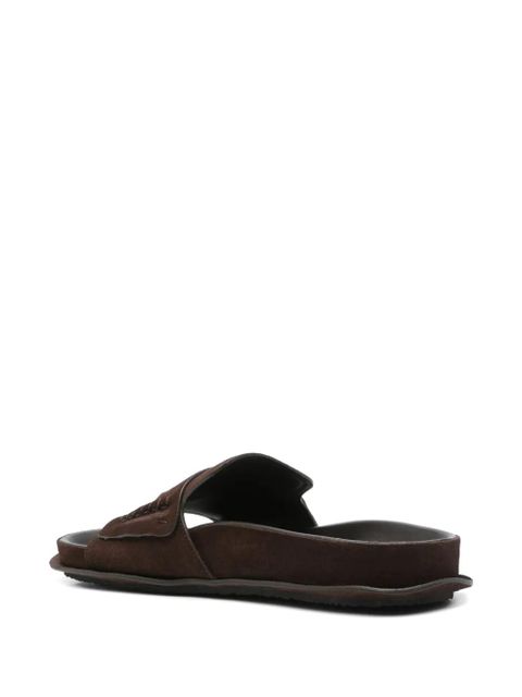 Jacquemus Les sandales Mocassin sandals - Brown