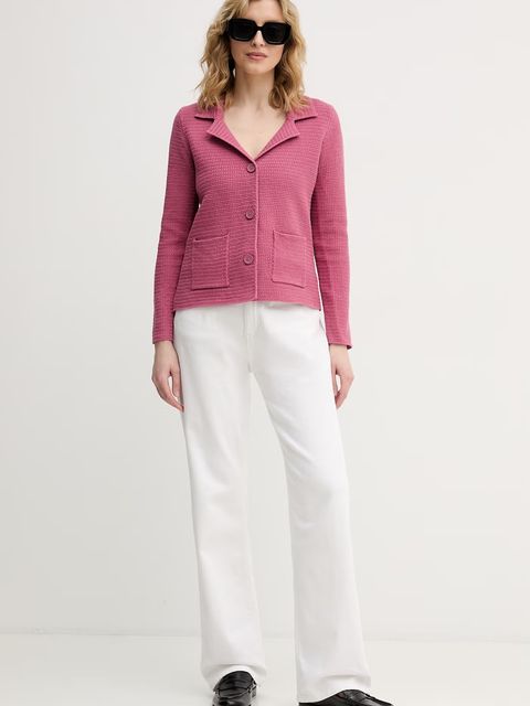 United Colors of Benetton marynarka jednorzędowa damska bawełniana - zdjęcie produktu nr 1