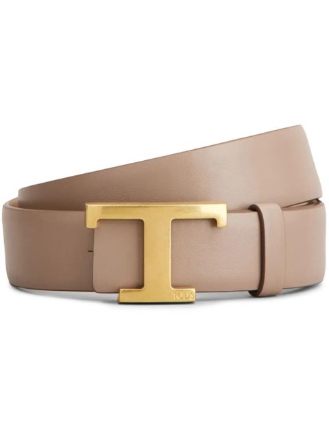 Tod's T Timeless reversible belt - Neutrals - zdjęcie produktu nr 1