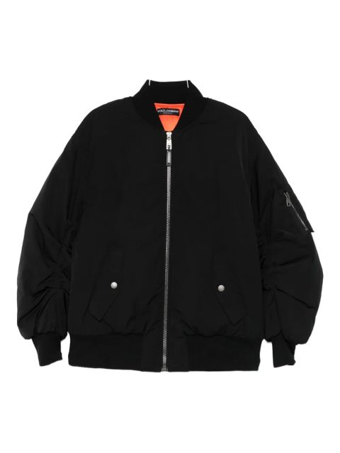 Dolce & Gabbana zip-fastening bomber jacket - Black - zdjęcie produktu nr 2