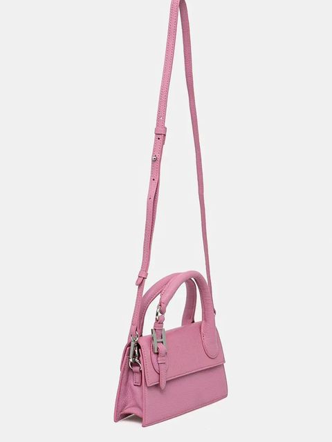 Silvian Heach torebka skórzana MARECHIARO kolor różowy RCP25007BO - zdjęcie produktu nr 1