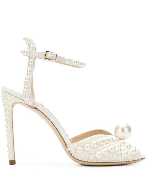 Jimmy Choo Sacora 100 sandals - White - zdjęcie produktu nr 1