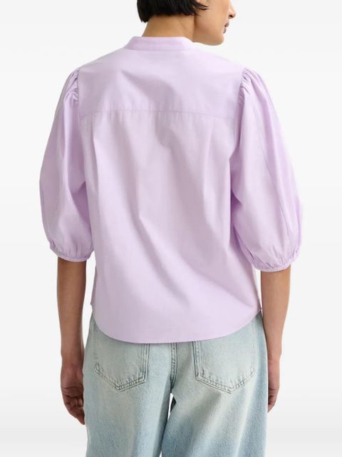 Essentiel Antwerp embroidered shirt - Purple