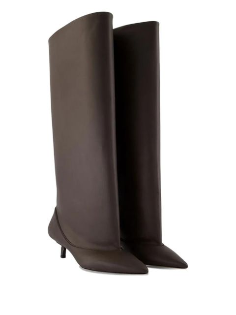 Jacquemus 45mm The high Tourni boots - Brown - zdjęcie produktu nr 2