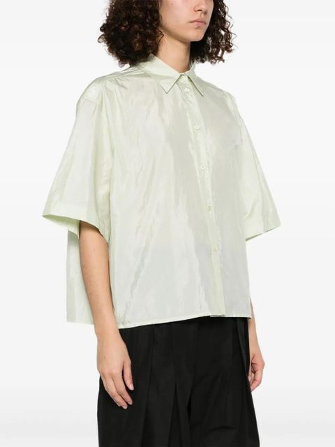 Jil Sander short-sleeves shirt - Green - zdjęcie produktu nr 2