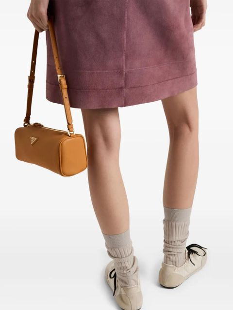 Prada leather shoulder bag - Orange