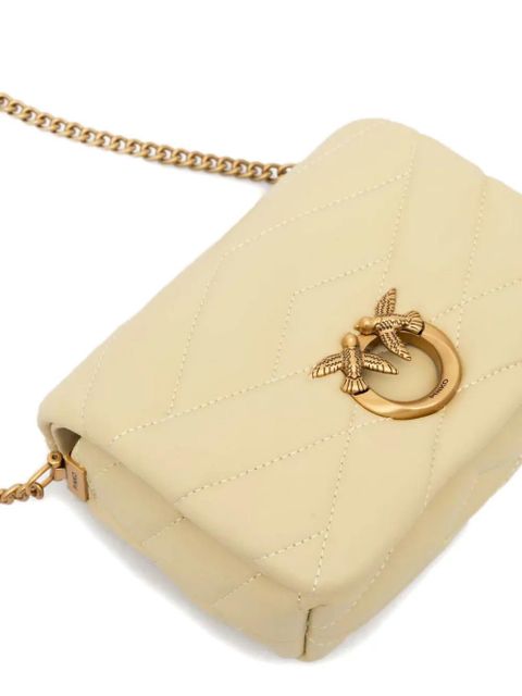 PINKO Love Click shoulder bag - Yellow
