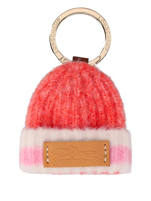 Longchamp logo-patch keyring - Pink - zdjęcie produktu nr 1