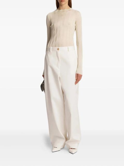 KHAITE Gari trousers - Neutrals - zdjęcie produktu nr 2